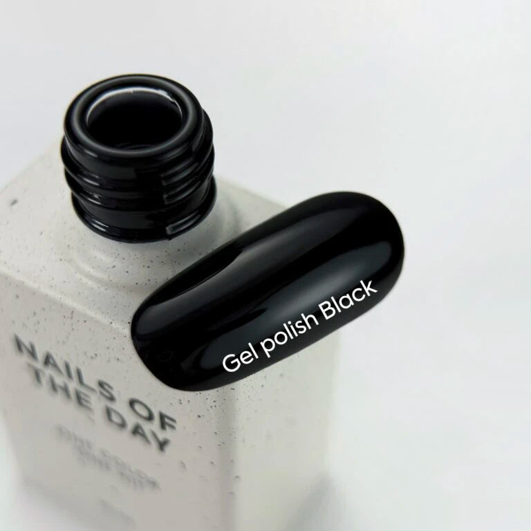 NAILSOFTHEDAY Gel Polish Black 10ml