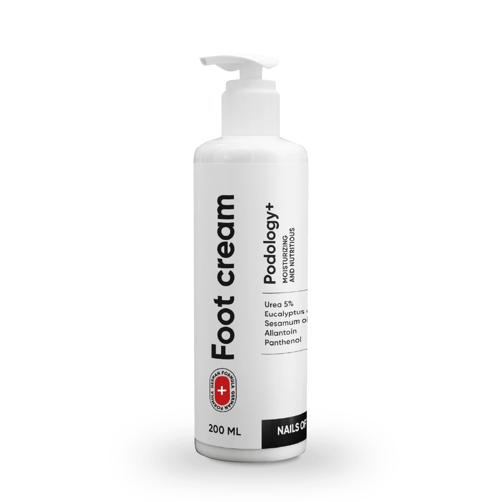 NAILSOFTHEDAY Foot cream — крем для ніг зволожуючий та поживний, urea 5%, 200 мл