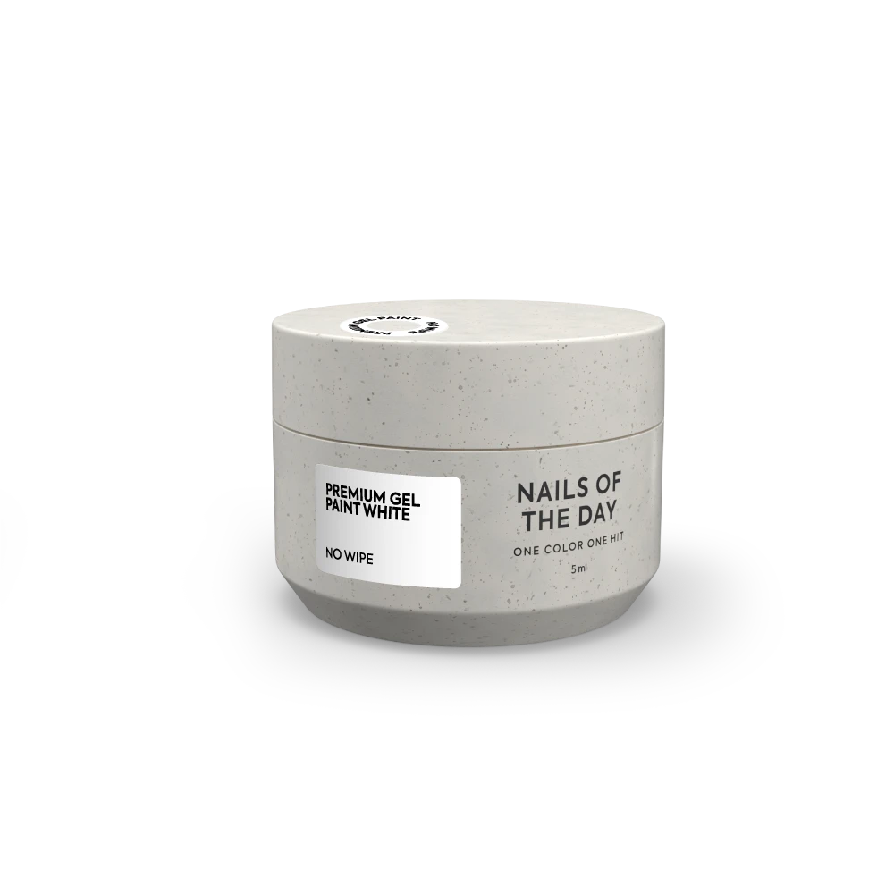 NAILSOFTHEDAY Premium gel paint White no wipe