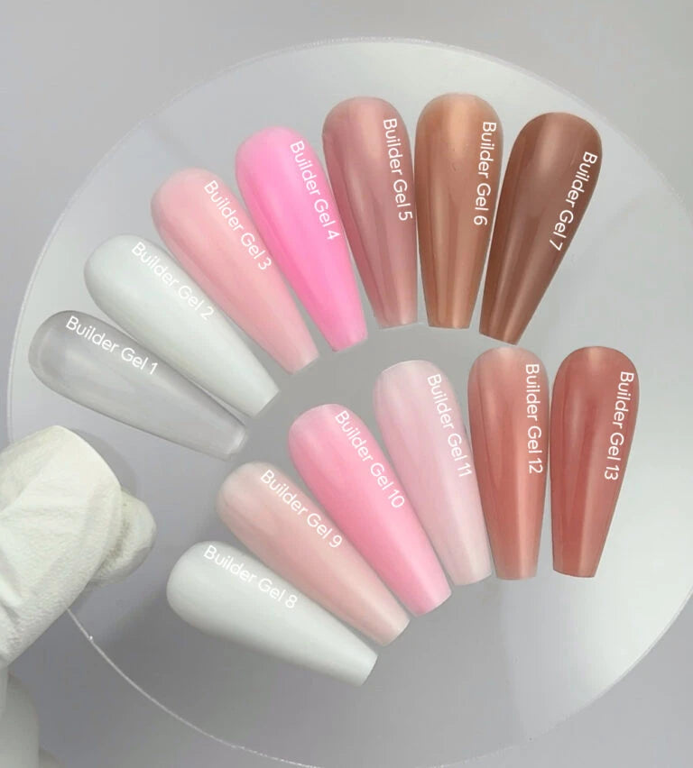 NAILSOFTHEDAY Builder Gel 01 — прозорий гель для нарощування нігтів, 15 мл
