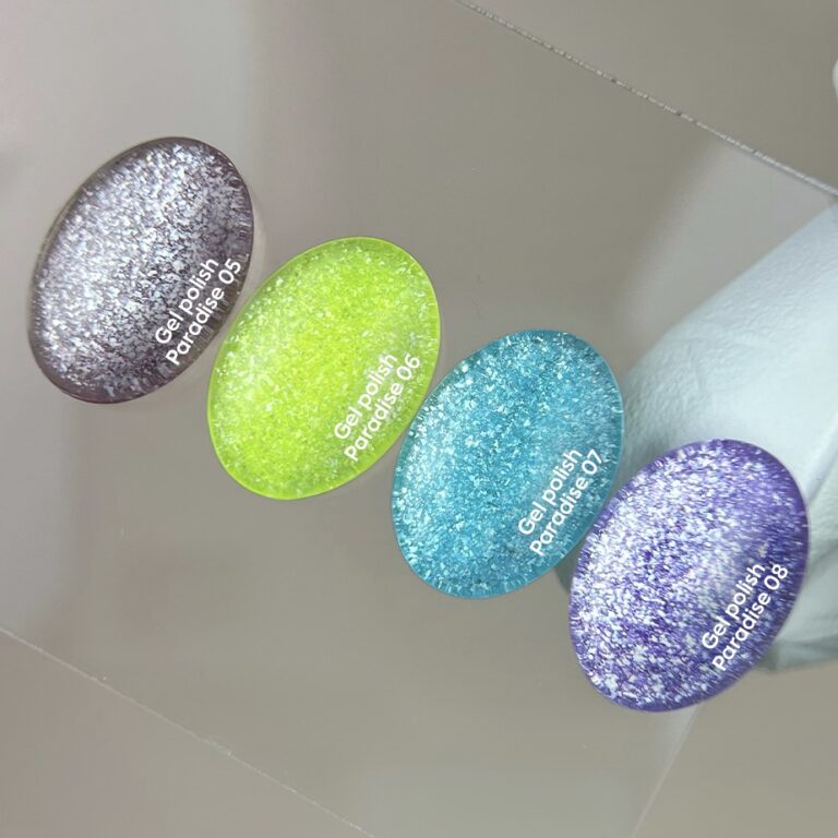 NAILSOFTHEDAY Gel Polish Paradise 07 — бірюзовий неон гель–лак для нігтів, що перекриває в один шар, 10 мл