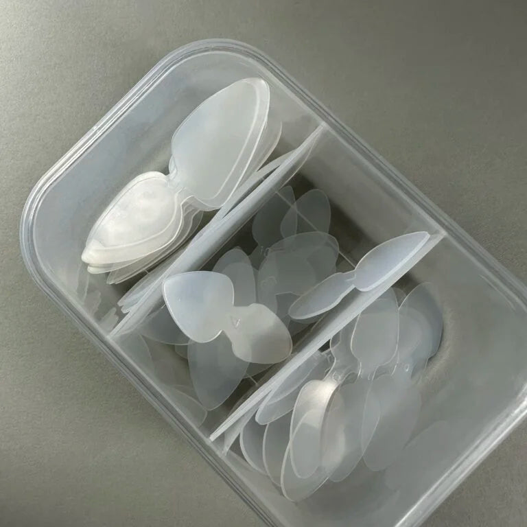 NAILSOFTHEDAY Nail Silicone Double mold, 2 in 1 36pcs/bag (Type 10) — силіконові молди/трафарети для верхніх форм, 36 шт в коробці.