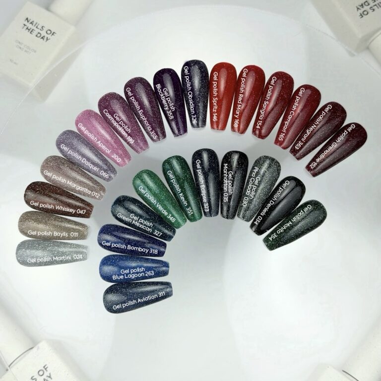 NAILSOFTHEDAY Gel polish Bombay — глибоко синій світловідбиваючий гель лак, 10 мл