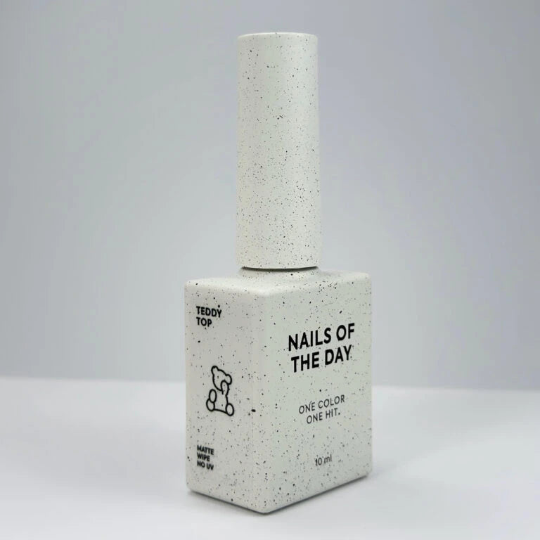 NAILSOFTHEDAY Teddy top wipe MATTE 10ML