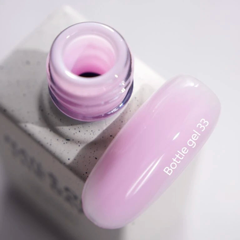 NAILSOFTHEDAY Bottle gel 33 – ніжно-рожевий надміцний гель для укріплення нігтів, 10 мл