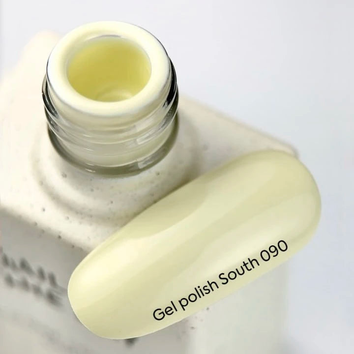 NAILSOFTHEDAY Gel polish South 090 — пастельно-жовтий гель-лак, що перекривається в один шар, 10 м