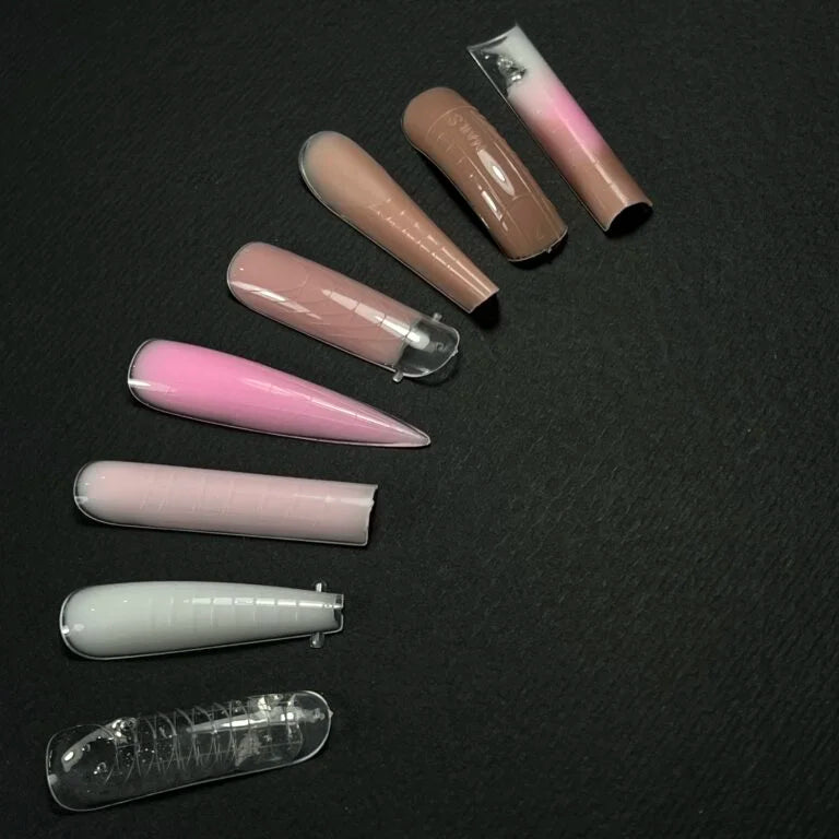 NAILSOFTHEDAY Dual Form Square (Type 5) — верхні форми квадрат для нігтів, 120 шт