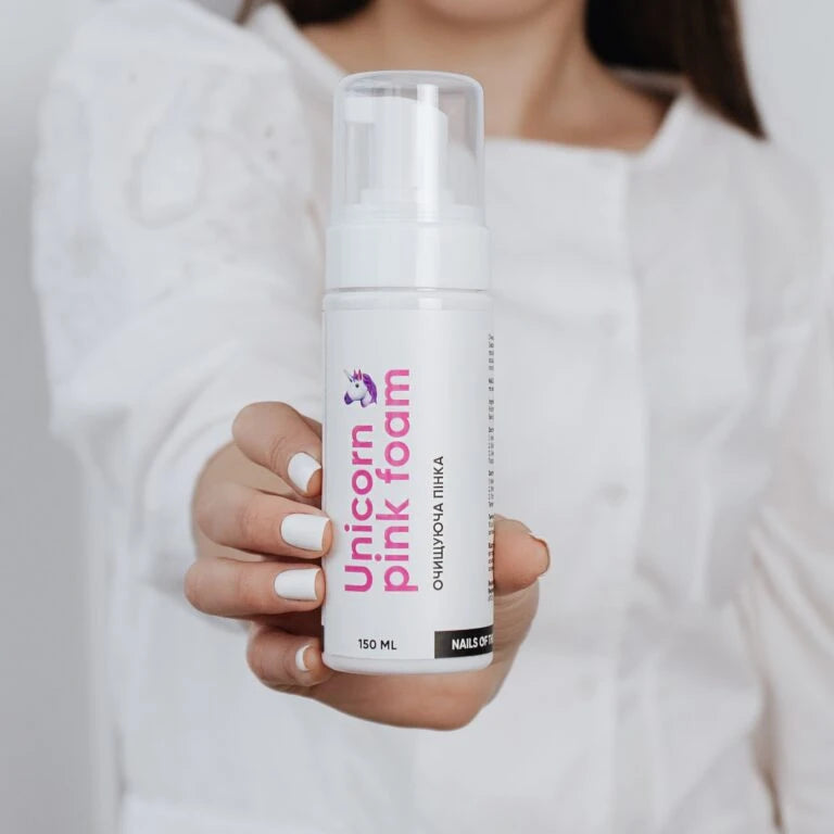 NAILSOFTHEDAY рожева пінка-фотошоп Unicorn Pink Foam — рожева революція догляду!