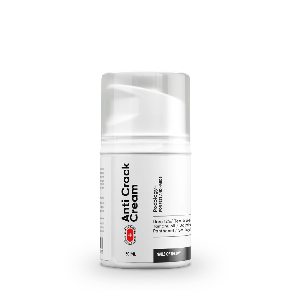 NAILSOFTHEDAY Anti crack cream — крем від тріщин на шкірі рук та стоп, urea 12%, 30 мл