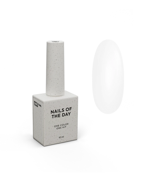 NAILSOFTHEDAY BOTTLE GEL CLEAR 10ML