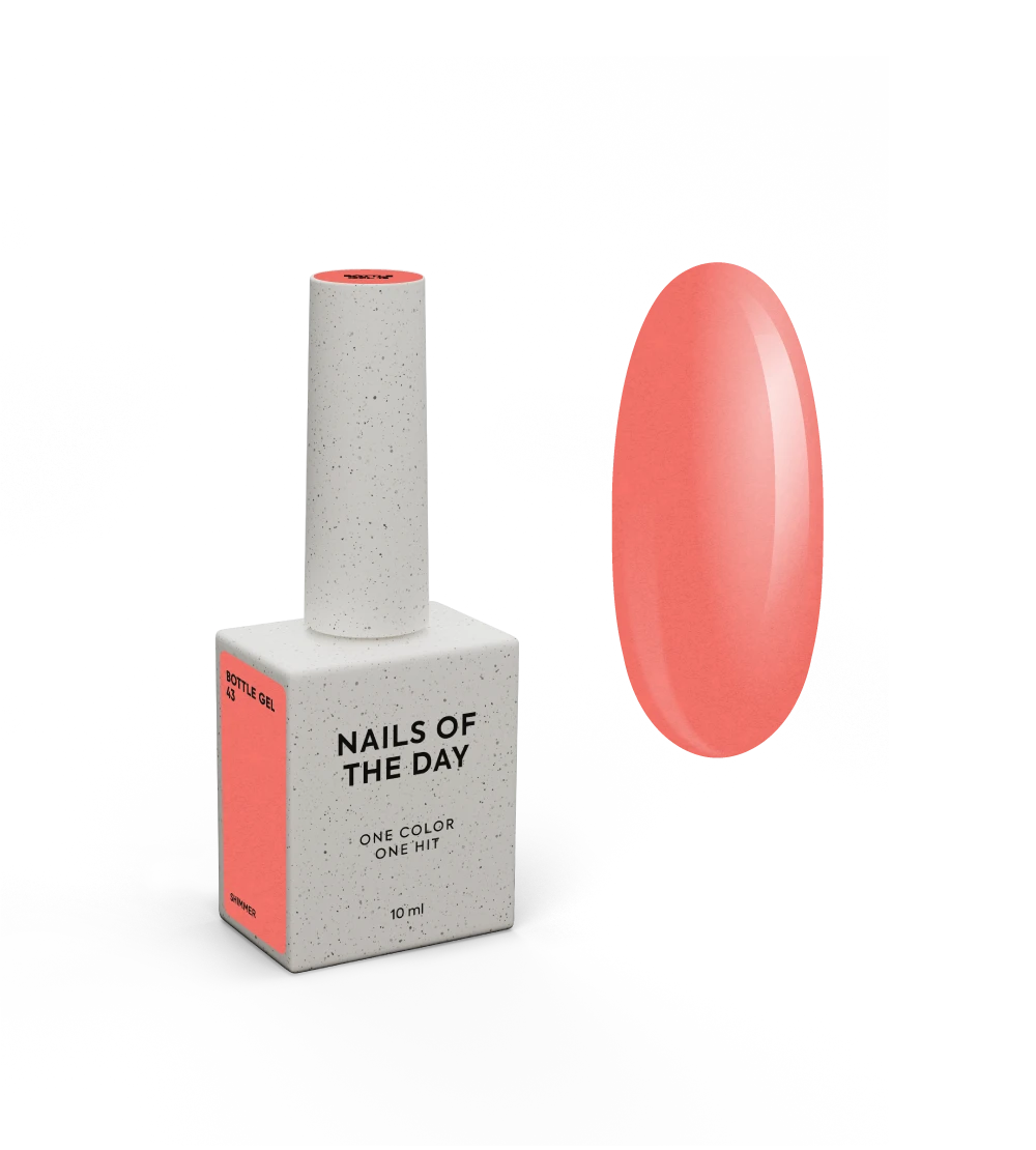 NAILSOFTHEDAY BOTTLE GEL 43 10ML