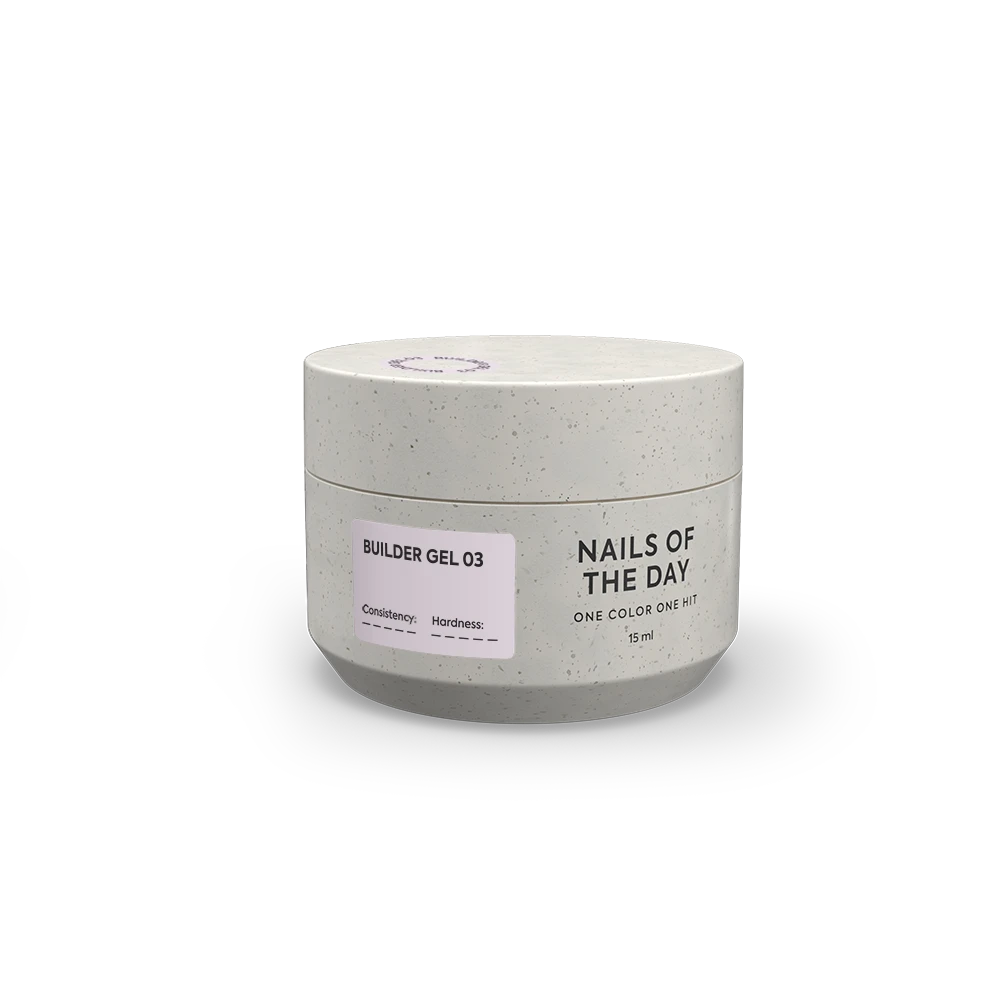 NAILSOFTHEDAY Builder Gel 03 15ml Soft pink