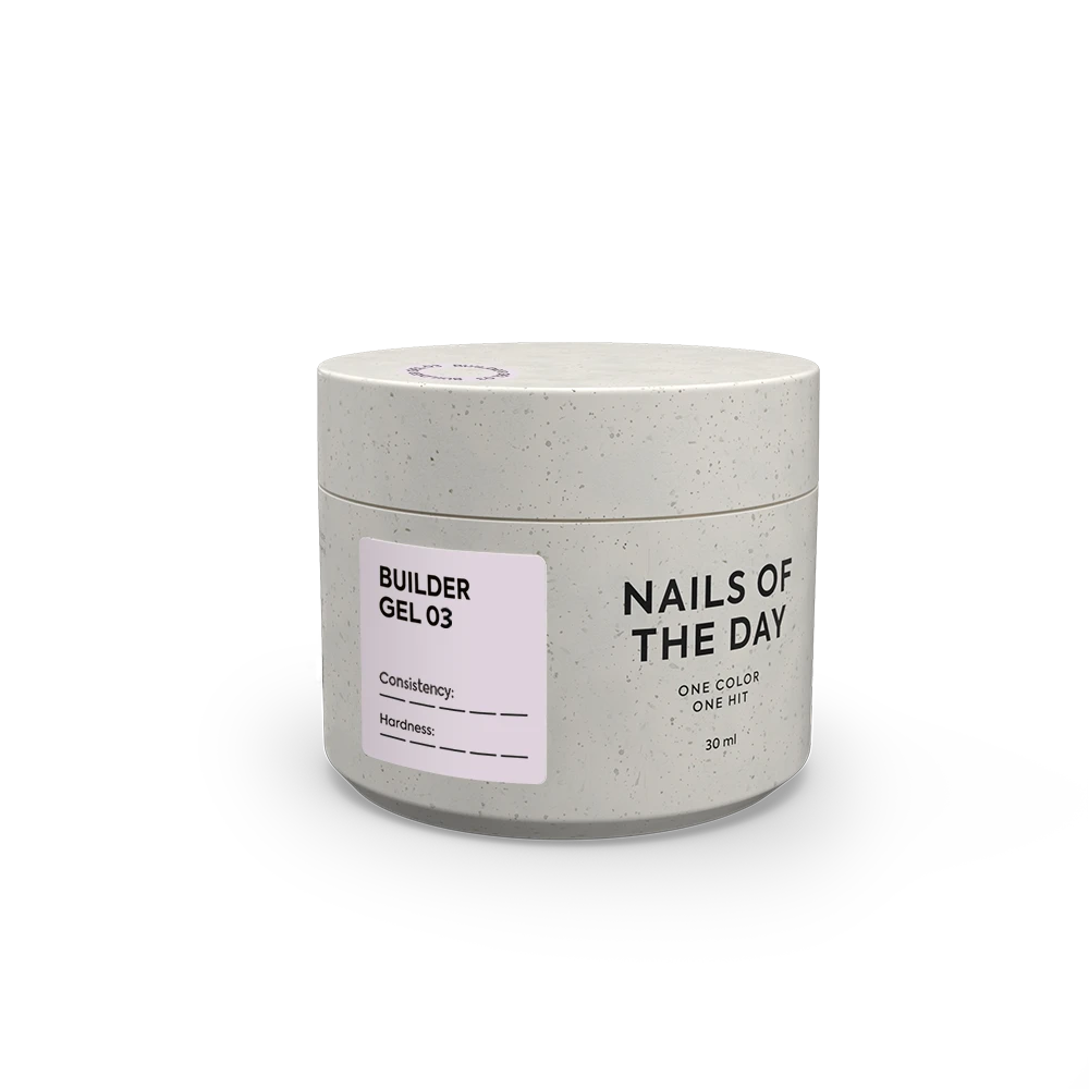 NAILSOFTHEDAY Builder Gel 03 30ML Gently pink