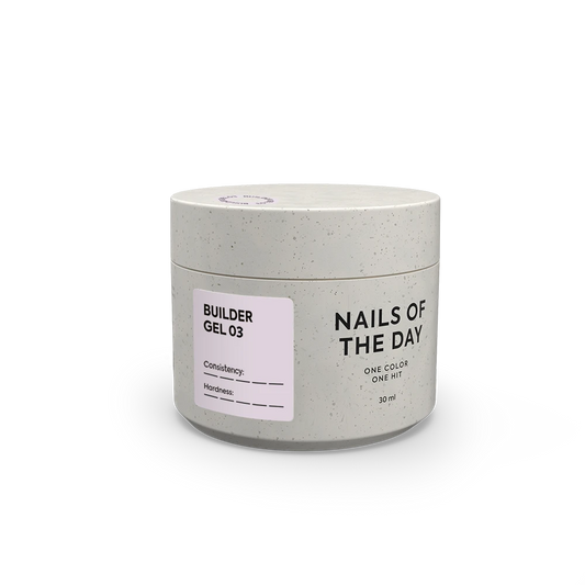 NAILSOFTHEDAY Builder Gel 03 30ML Gently pink