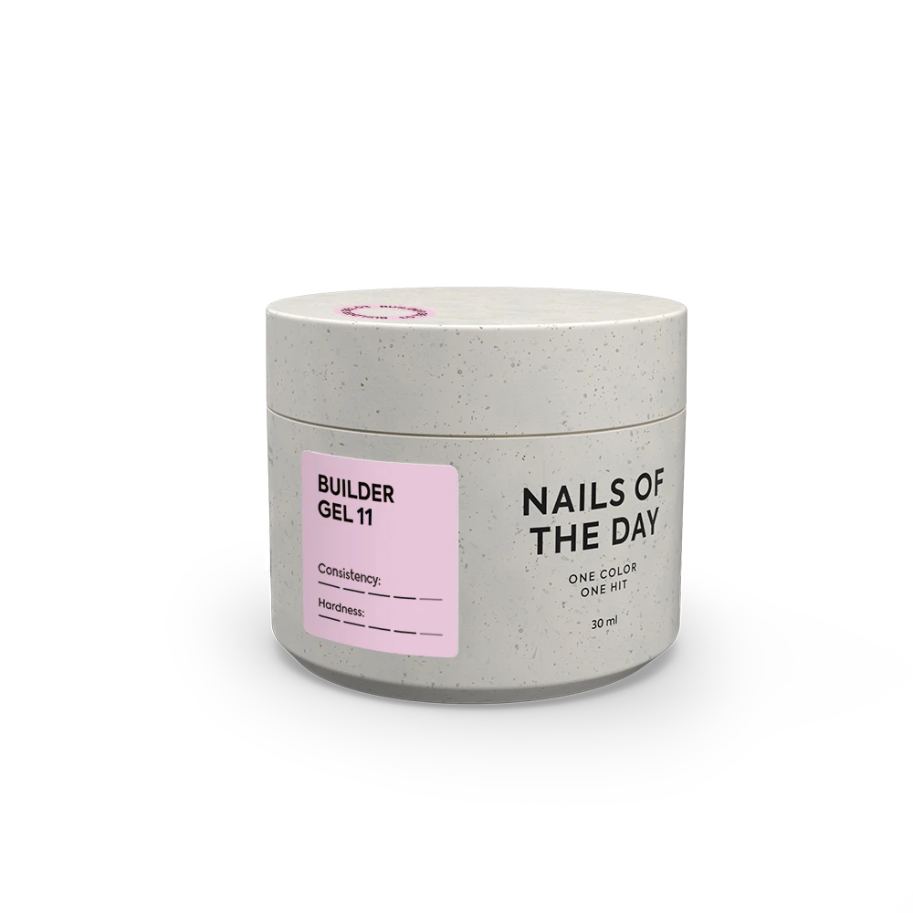NAILSOFTHEDAY Builder Gel 11 30ml Light ptnk