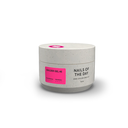 NAILSOFTHEDAY Builder gel 46 15ml Vivid pink
