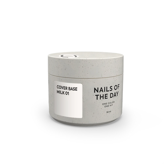 Nailsoftheday Cover base milk 01 30ml
