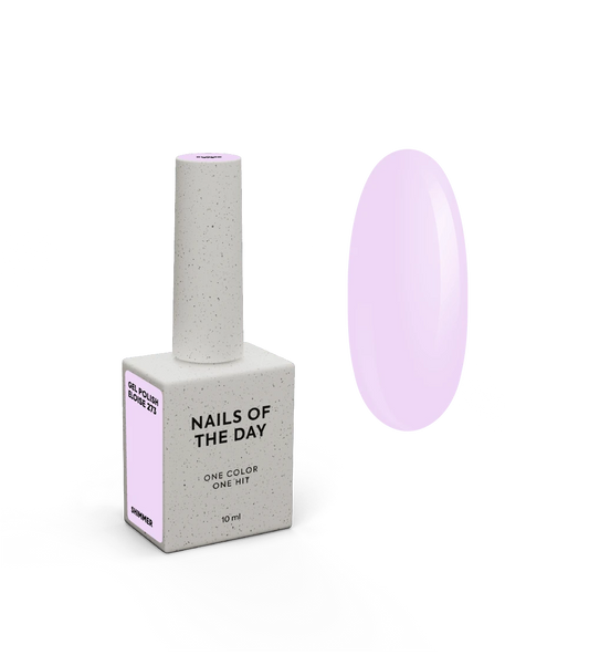 NAILSOFTHEDAY Gel Polish Eloise — холодний рожевий з дрібним шиммером гель-лак для нігтів, 10 мл