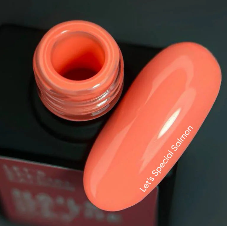 NAILSOFTHEDAY Gel Polish Salmon 193 — лососевий гель-лак, що перекривається в один шар, 10 мл