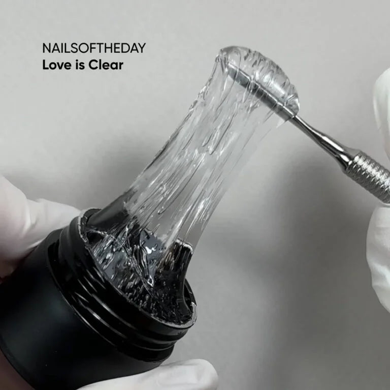 NAILSOFTHEDAY Love is Clear — прозора гель-жуйка для створення об’ємних дизайнів на нігтях, 15 г