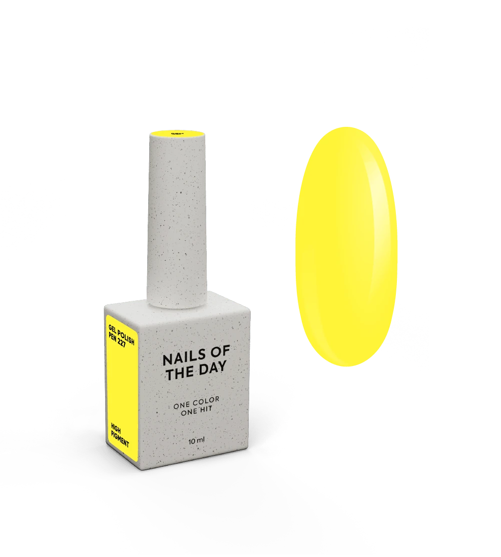 NAILSOFTHEDAY Gel Polish Pen — жовтий гель-лак для нігтів, 10 мл