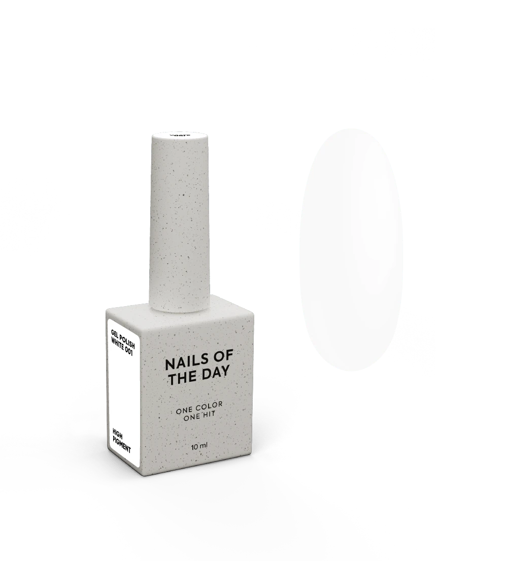 NAILSOFTHEDAY Gel Polish White 10ml