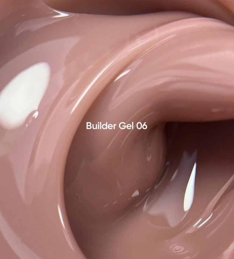 NAILSOFTHEDAY Builder Gel 06 — світло–коричневий гель для нарощування нігтів, 15 мл